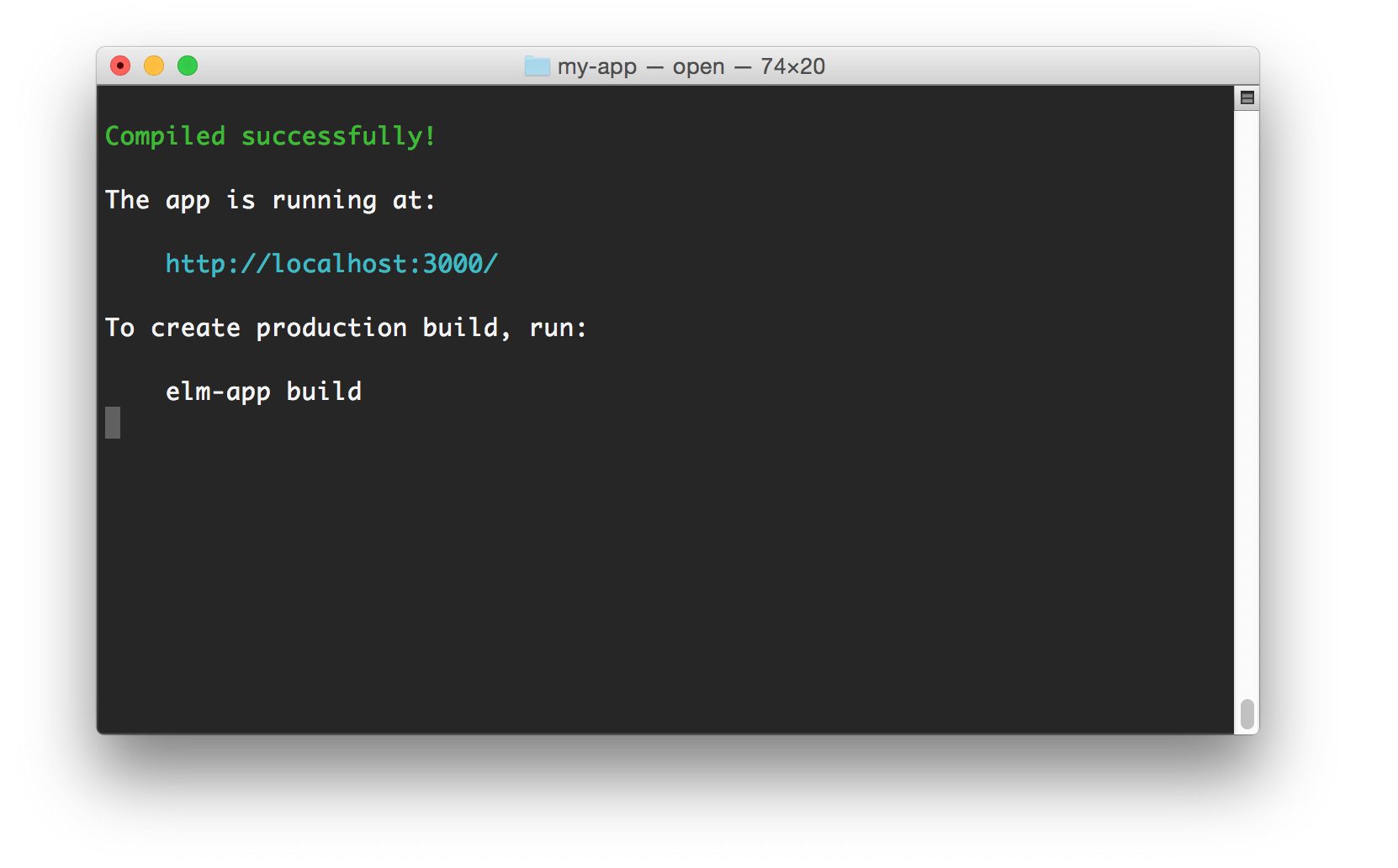 elm-app-start