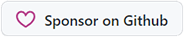 "Sponsor me on Github"