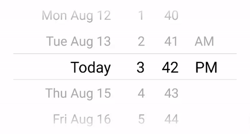 react native datetimepicker
