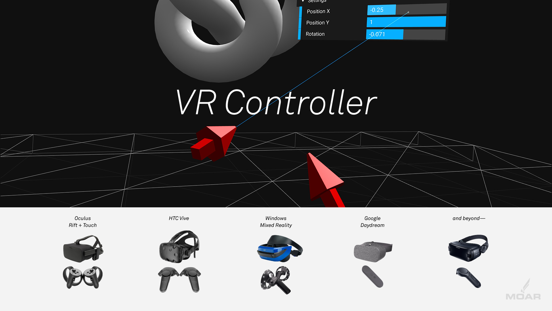THREE.VRController