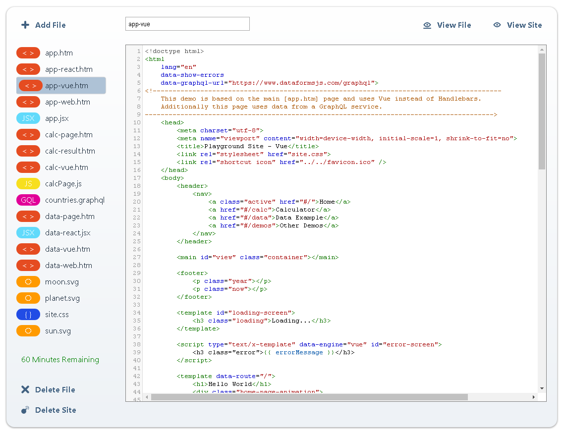 Code Playground
